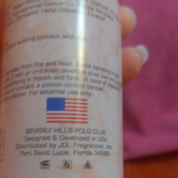 Beverly Hills Polo Club Pink and Gold Moisturizer & Body Oil - Picture 6 of 7